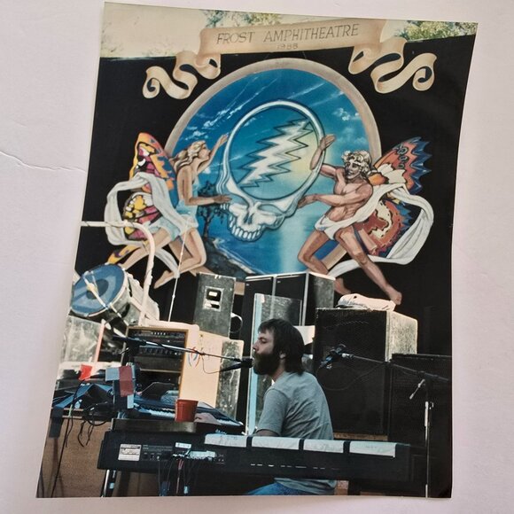 Brent Mydland Frost Amphitheatre 1988 Licensed Photo Print By Dead Images Rob Co - Picture 15 of 15